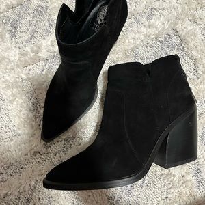 Black Vince Camuto Booties